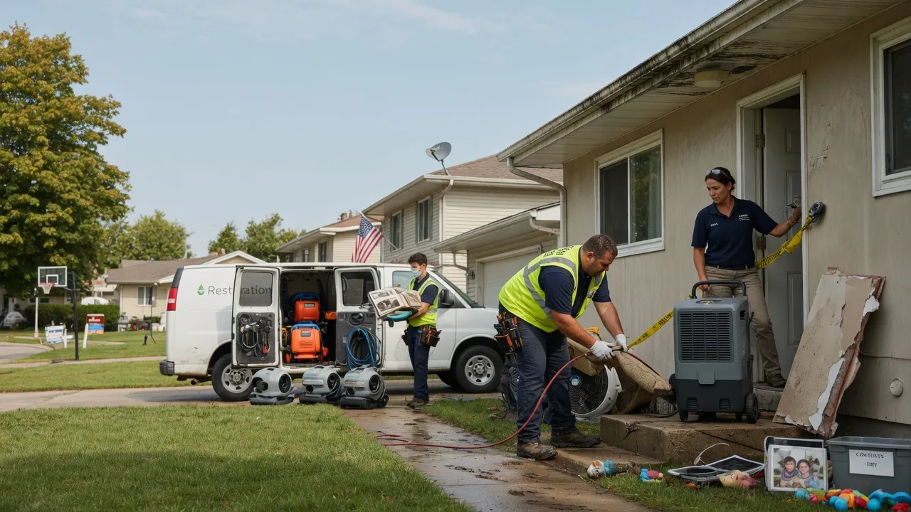 Water Damage Restoration in Mondovi, WI near me